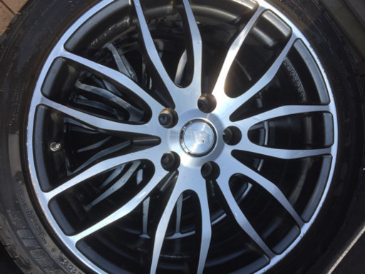 【最終値下】ドルフレン 社外ホイール 225-40R18 4本セット