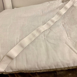 無料:無印あたたかファイバー敷パッドS(中古)の画像