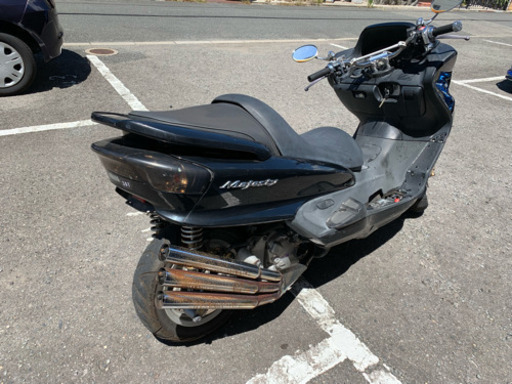 バッテリー上がり！ マジェスティ250！！