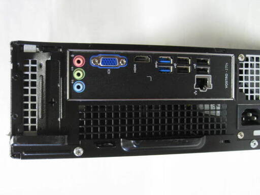小型PC/ Dell製 VOSTRO270S  第3世代Core i5 3470 MEM 8GB HDD500GB DVDマルチ 有線