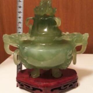 香炉 中国ヒスイの画像
