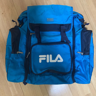 サブリュック  FILA  ブルー