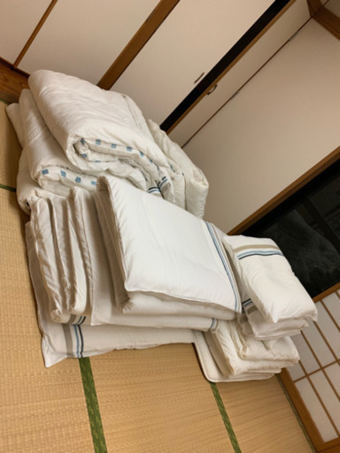 敷布団 掛け布団 カバー付き