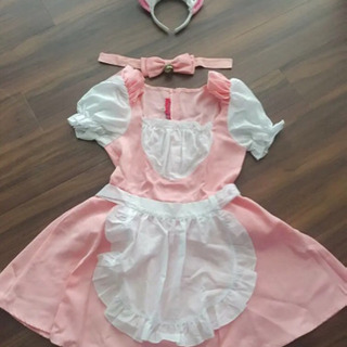 猫耳 メイド コスプレ  コスチューム  仮装 