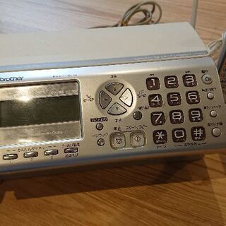 ファックス子機２台付き　値下げしました