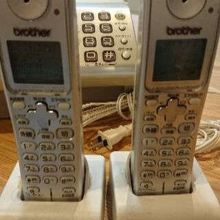 ファックス子機２台付き　値下げしましたの画像