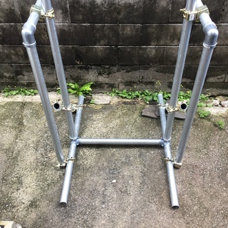 自作のけんすい用鉄棒の画像