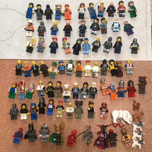 【正規品】レゴ ミニフィグ 大量 スパイダーマン バットマンなど