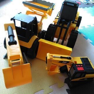 重機のおもちゃ　3台