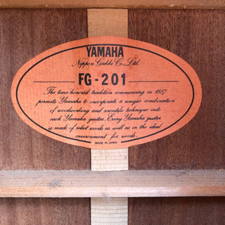 YAMAHA FG-201 アコースティックギター