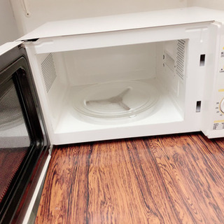 引越し整理した電子レンジ譲り