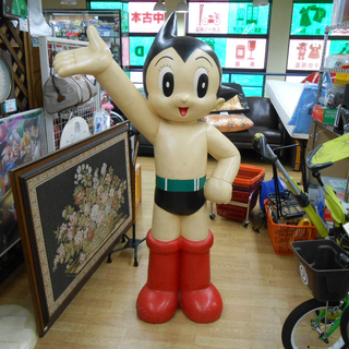鉄腕アトム 等身大フィギュア 約150cm 特大ディスプレイ 手...