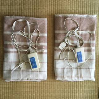 値下げ‼️電気しき毛布(同じ2点)