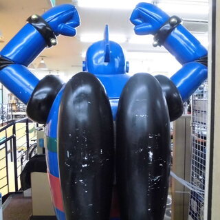鉄人28号 特大フィギュア 初期型 高さ約2m コレクター 店舗用 ディスプレイ 昭和レトロ　西岡店　の画像