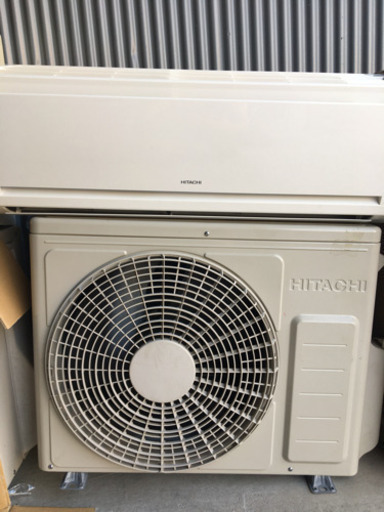 ※取付け込み【在庫残り1台】エアコン本体、室外機込み