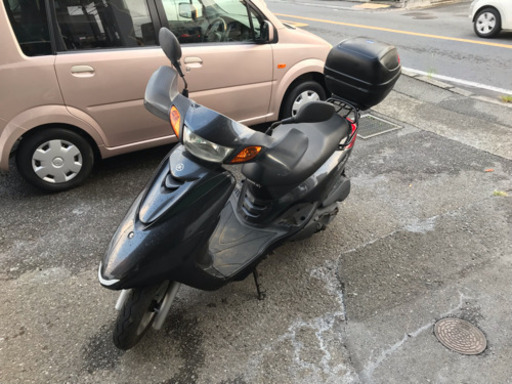 ヤマハ  アクシス トリート SE53 125cc サイドスタンド ワイズギア リアボックス セル始動