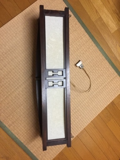 蛍光灯カバー 民芸調