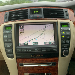 分割OK 審査なし自社ローンあります。18クラウン 走行7万キロ 絶好調 車検2年2月 スマートキー3本 パワーシートの画像