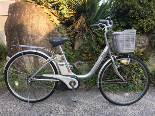Panasonic電動アシスト自転車26インチシルバー