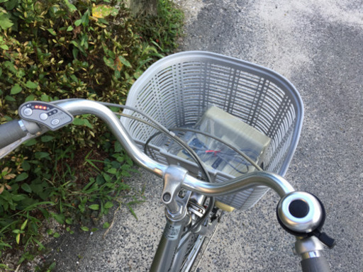 Panasonic電動アシスト自転車26インチシルバー
