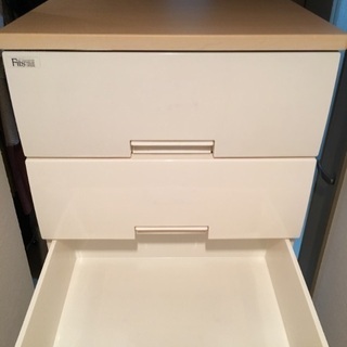 衣装ケース 7段 木製天板付きの画像