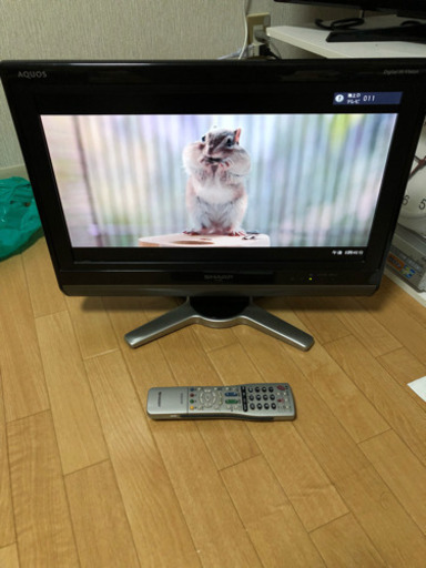 シャープ20型液晶テレビ