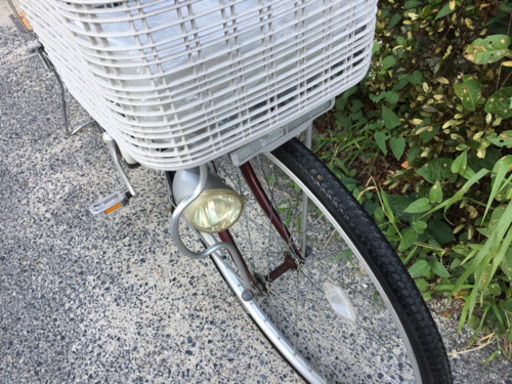 59.ブリジストン電動アシスト自転車マルーン