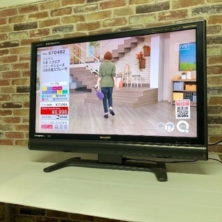 即日受渡可🙆‍♀️ SHARP  AQUOS Wチューナー液晶テ...