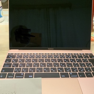 値下げしました！macbook(2017)12インチ coreM...