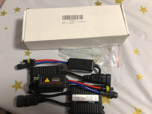 HID 35W バラスト薄型(2個) アダプターセット