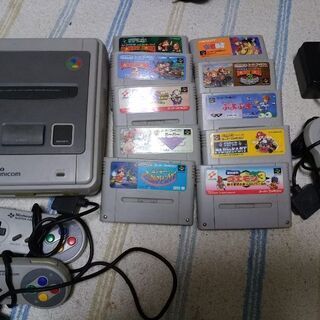 スーパーファミコン　ゲーム機　ソフト色々　ジャンク