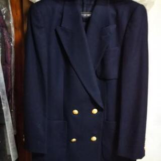 バーバリー婦人服 ブレザー(紺)