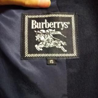 バーバリー婦人服 ブレザー(紺)の画像