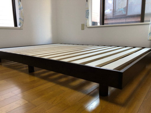 マットレス(ダブル)&すのこベッド セット