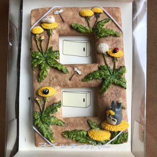 トトロ  スイッチカバー  未使用