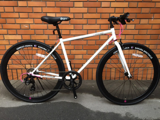 新品  セレッソ大阪コラボ クロスバイク