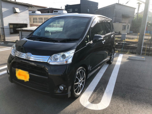 ムーヴカスタムX！LA100S！9.8万キロ！ローダウンカスタム車
