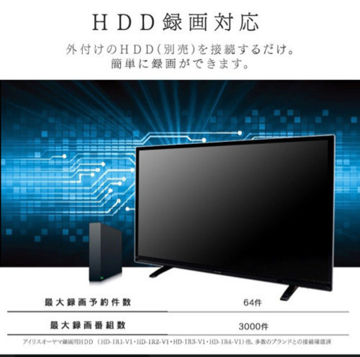 新品未使用 アイリスオーヤマ  32インチ 液晶テレビ