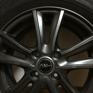 スタッドレスタイヤ☆アルミホイール付き4本セット☆185/65R15の画像