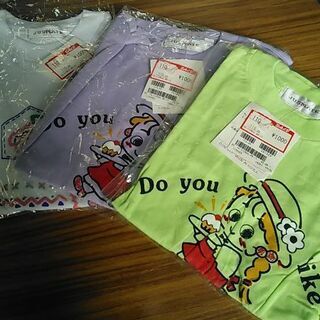 110サイズ女の子向けTシャツ訳あり品の画像