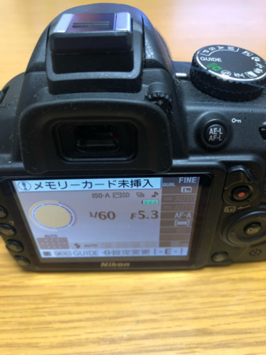 一眼レフ カメラ Nikon