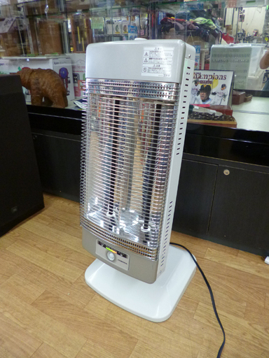 コロナ 遠赤外線ストーブ コアヒート DH-1113R 首振り 縦型 横型