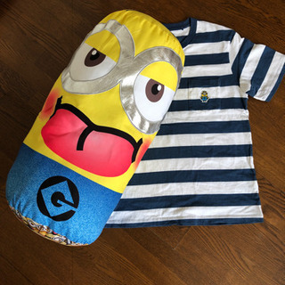 ミニオン クッションとTシャツ