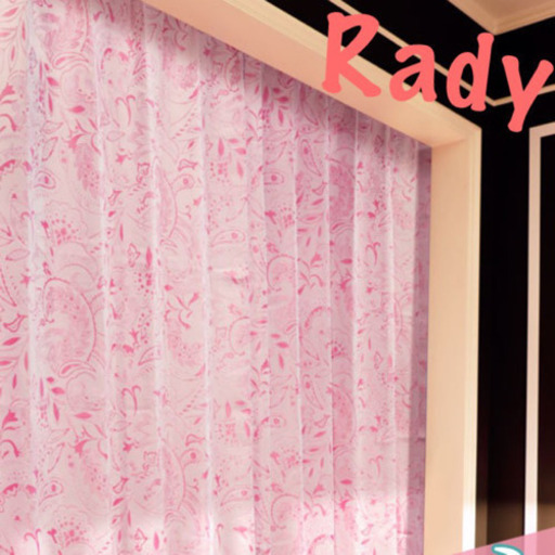 新品未使用rady ペイズリーカーテン
