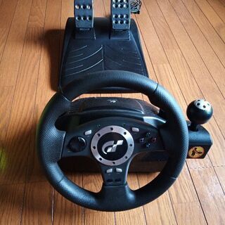 【10/15迄】プレステ用ハンドルとアクセルとブレーキ