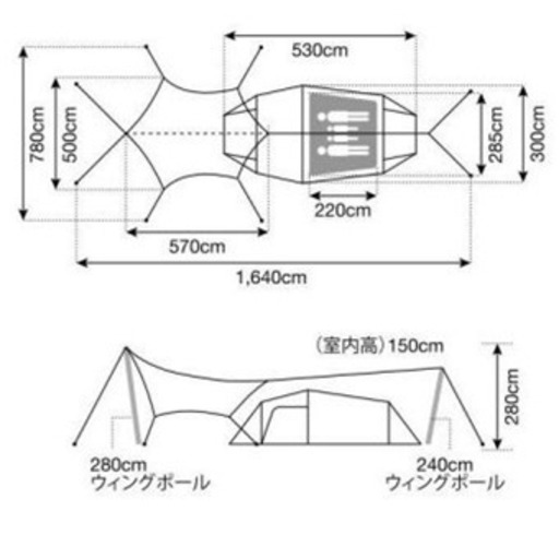 新品 未使用  peak エントリーパックtt★ 引き取り限定 ランドロック好きに！