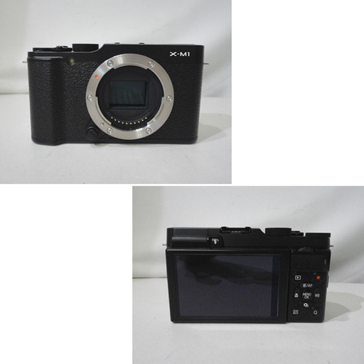 FUJIFILM X-M1 ダブルレンズキット ミラーレス デジタル一眼カメラ 1630万画素 XC16-50mm F3.5-5.6/XF27mm F2.8 富士フィルム フジ