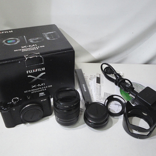 FUJIFILM X-M1 ダブルレンズキット ミラーレス デジタル一眼 FUJIFILM X-M1 ダブルレンズキット ミラーレス デジタル一眼