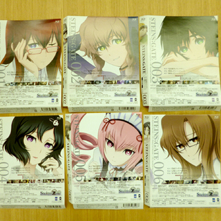 シュタインズ・ゲート Blu-ray MFXT-0001～0006 初回限定盤 STEINS;GATE ブルーレイ ☆ 札幌市 清田区 平岡の画像
