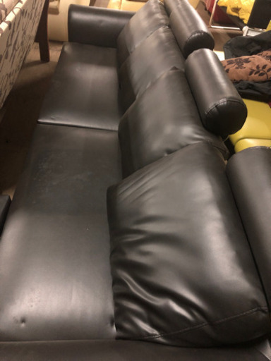 レザー ロータイプ L字型ソファー 家庭用